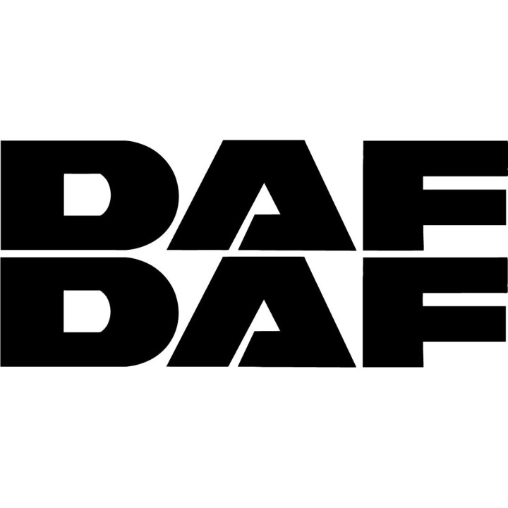 2x Daf V2 Sticker Decal Decal Stickers - DecalsHouse