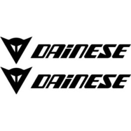 Dainese Stickers – Racing Helmet & Motorcycle Gear Decals (2-Pack)