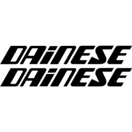 2x Dainese Logo V3 Racing Sticker Decal Decal Stickers - DecalsHouse