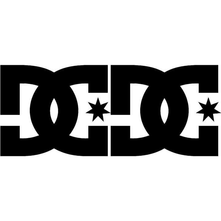 DC Shoes Stickers – Skate Motorsport Action Sports Decals (2-Pack)
