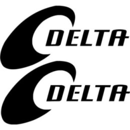 2x Delta Sticker Decal Decal Stickers - DecalsHouse