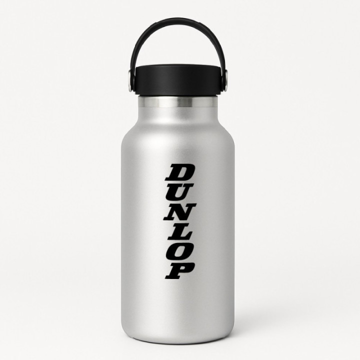 2x Dunlop Logo V1 Racing Sticker Decal Decal Stickers - DecalsHouse