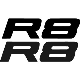 Buy Audi R8 2 Decal Sticker Online