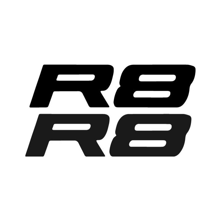 Buy Audi R8 2 Decal Sticker Online