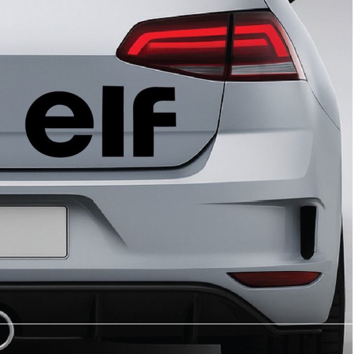2x Elf V1 Sticker Decal Decal Stickers - DecalsHouse