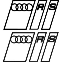 Buy Audi Rs Decal Sticker Online