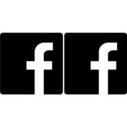 2x Facebook V3 Sticker Decal Decal Stickers - DecalsHouse