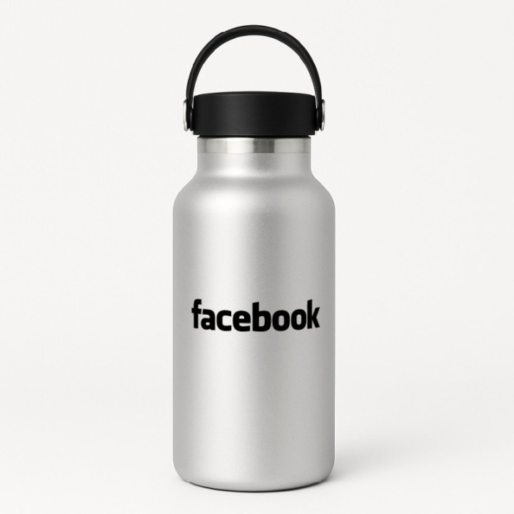 2x Facebook V4 Sticker Decal Decal Stickers - DecalsHouse