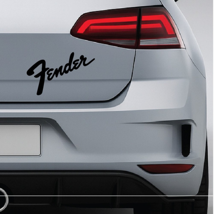 Fender Stickers – Stratocaster Telecaster Decals (2-Pack)