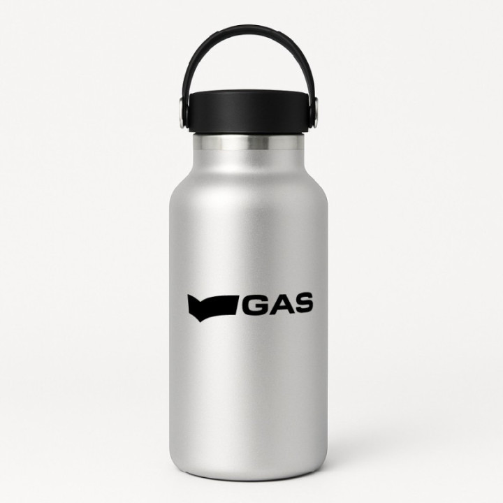 Gas Jeans Stickers – Fashion Logo Decals (2-Pack)