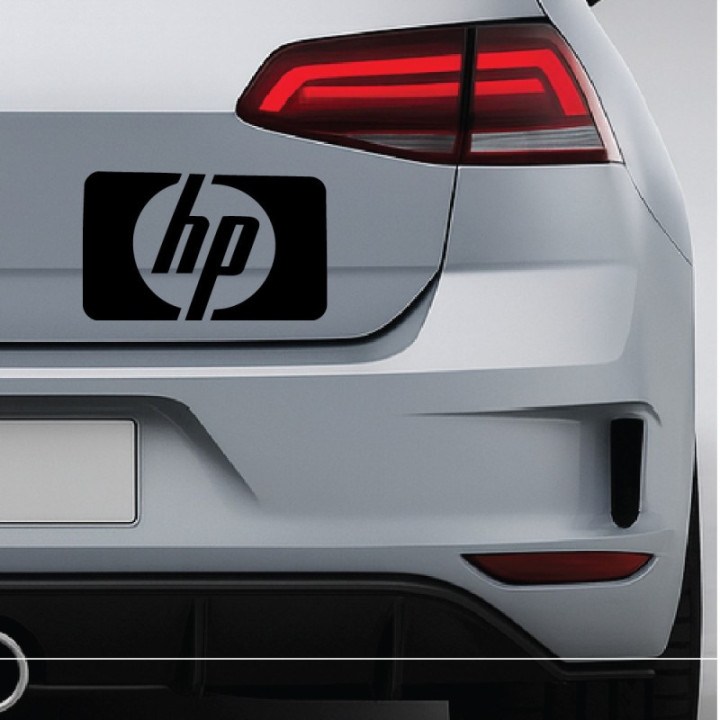 HP Stickers – Tech Racing Sponsor Livery Vinyl Decals (2-Pack)