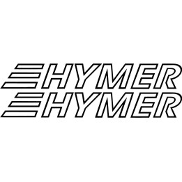 2x Hymer V2 Sticker Decal Decal Stickers - DecalsHouse