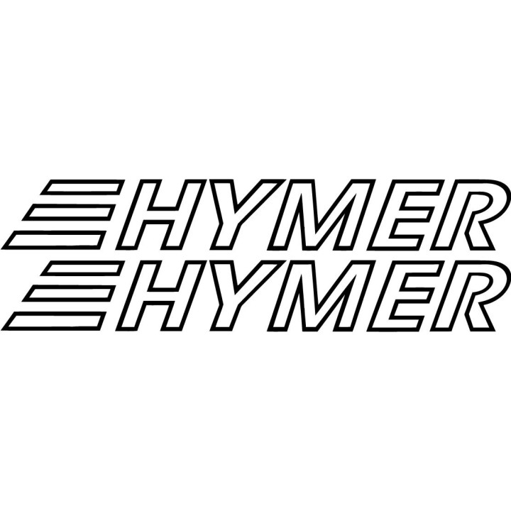 2x Hymer V2 Sticker Decal Decal Stickers - DecalsHouse
