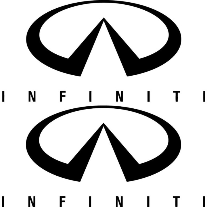 2x Infiniti Sticker Decal Decal Stickers - DecalsHouse