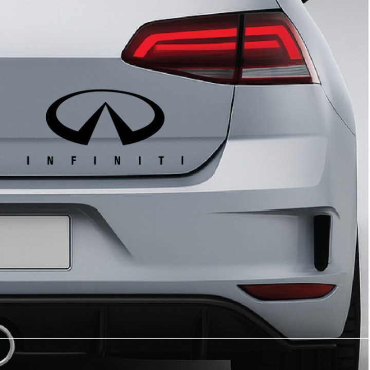 2x Infiniti Sticker Decal Decal Stickers - DecalsHouse