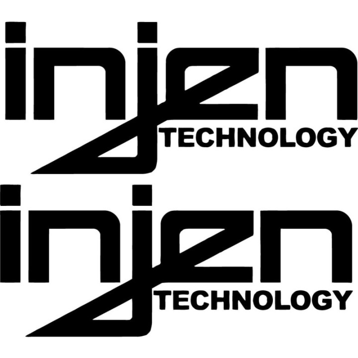 Injen Technology Stickers – Cold Air Intake Performance Decals (2-Pack)