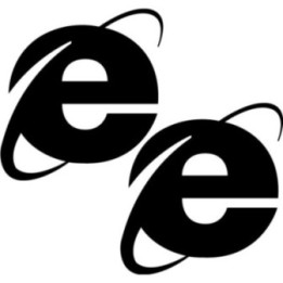 2x Internet Explorer Logo Sticker Decal Decal Stickers - DecalsHouse