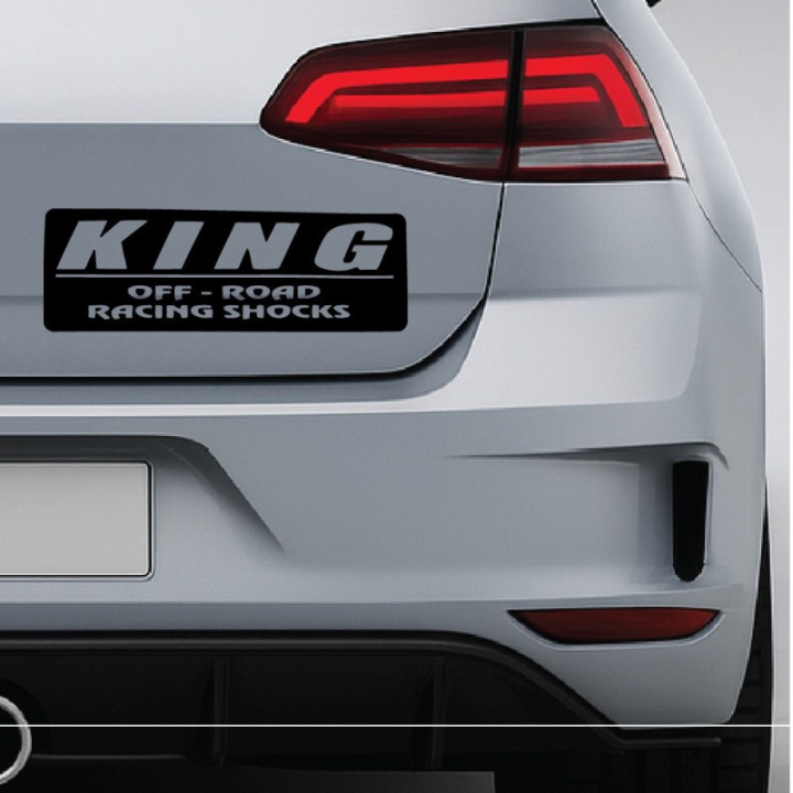 King Off Road Shocks Stickers – Baja Trophy Truck 4x4 Decals (2-Pack)
