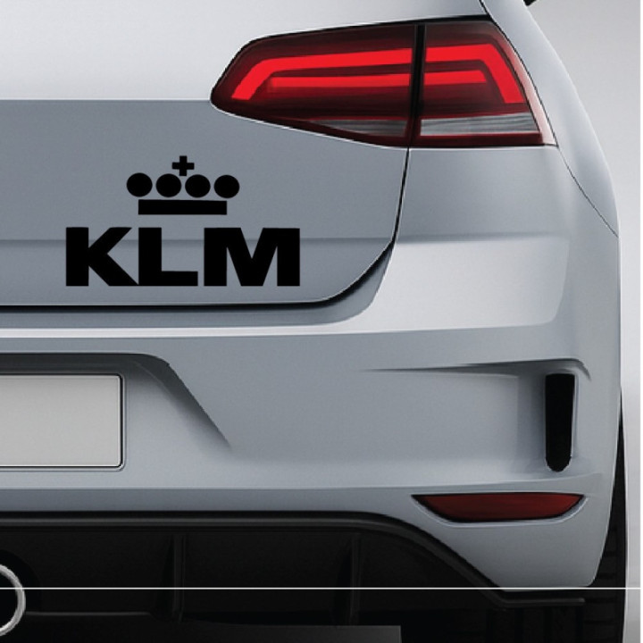 2x Klm Logo Sticker Decal Decal Stickers - DecalsHouse