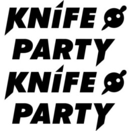 Knife Party Stickers – EDM Bass Music Decals (2-Pack)