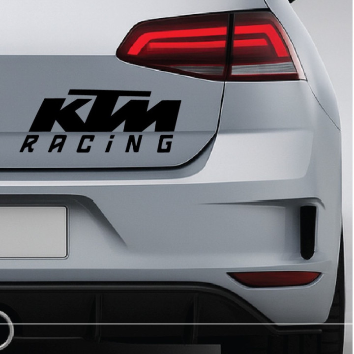 2x Ktm Logo V3 Racing Sticker Decal Decal Stickers - DecalsHouse