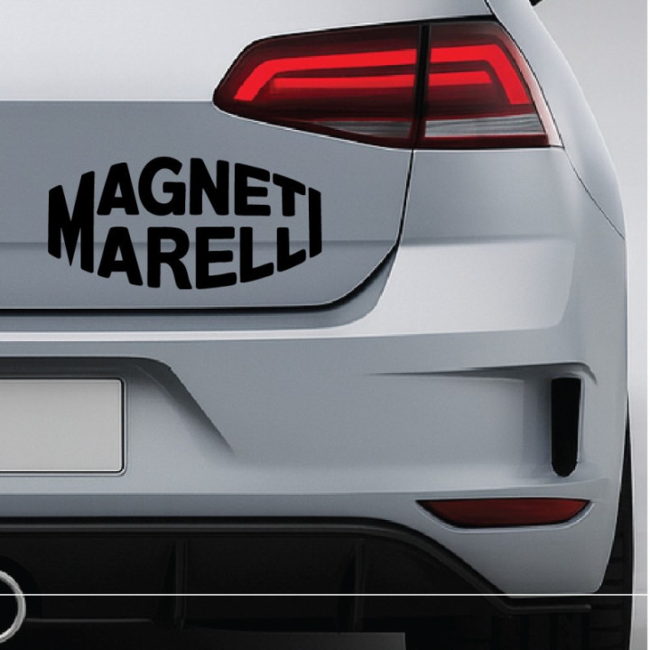 2x Magneti Marelli Logo Sticker Decal Decal Stickers - DecalsHouse
