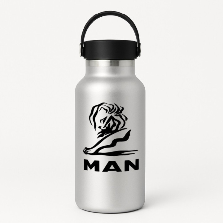 2x Man Logo Sticker Decal Decal Stickers - DecalsHouse