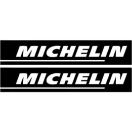 Michelin Stickers – Racing Tyre Sponsor Motorsport Decals (2-Pack)