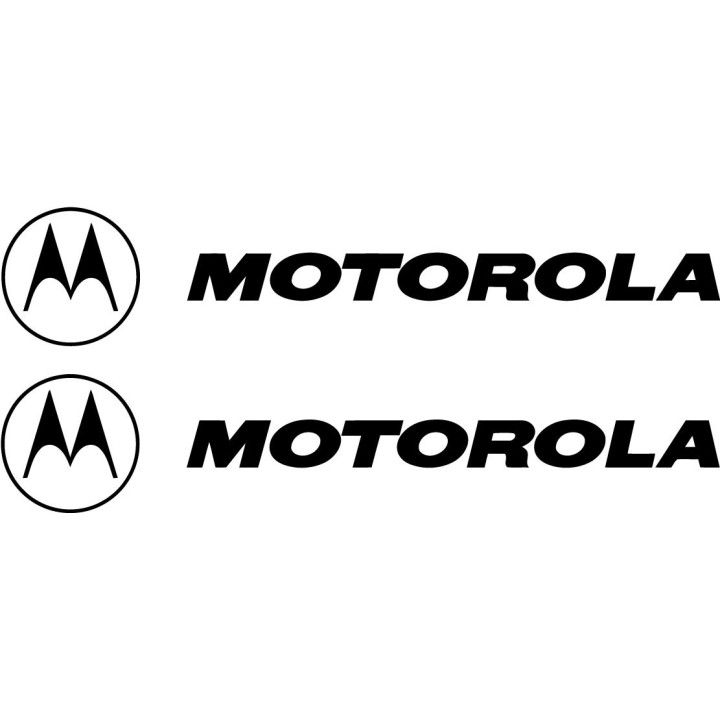 Motorola Racing Stickers – V1 Sponsor Livery Decals (2-Pack)