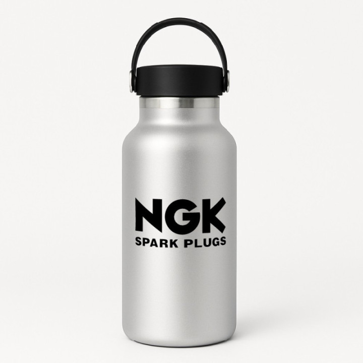 NGK Spark Plugs V2 Stickers – Motorsport Racing Performance Decals (2-Pack)