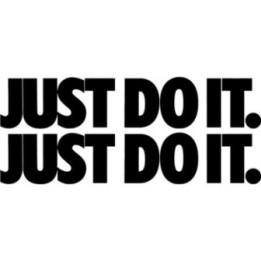 Just Do It Stickers – Nike Slogan Sport Decals (2-Pack)