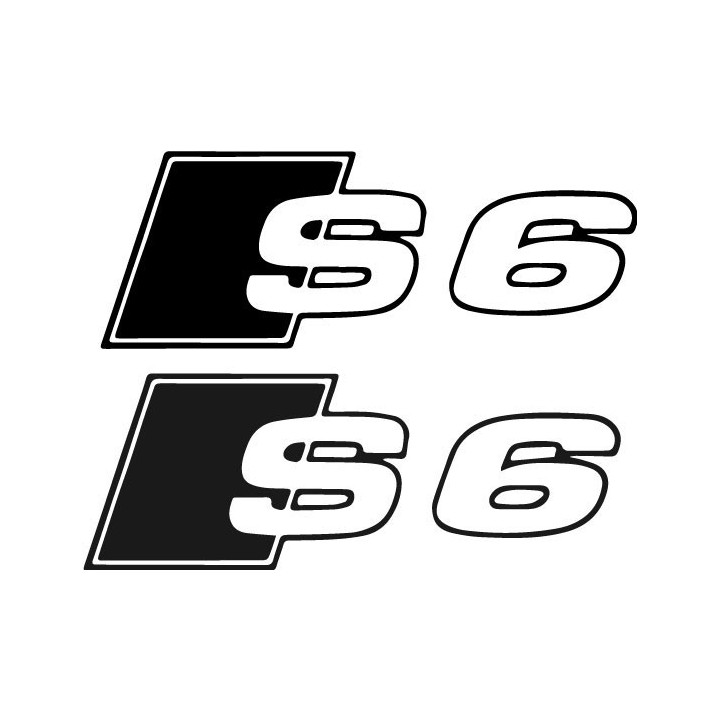 Buy Audi S6 1 Decal Sticker Online