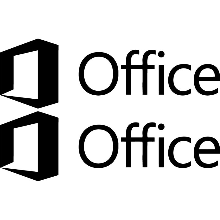 2x Office Microsoft Logo Sticker Decal Decal Stickers - DecalsHouse