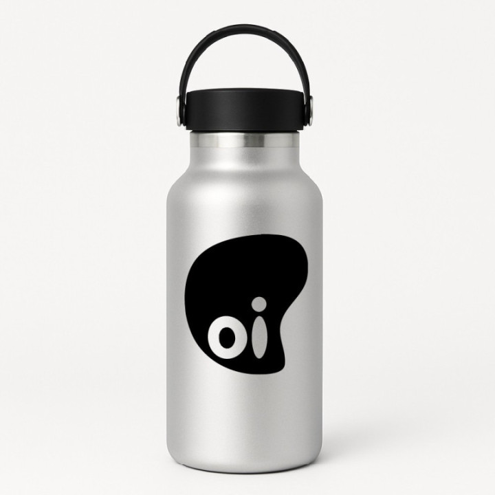 2x Oi Logo Sticker Decal Decal Stickers - DecalsHouse