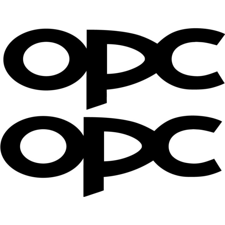 2x Opc Logo Sticker Decal Decal Stickers - DecalsHouse