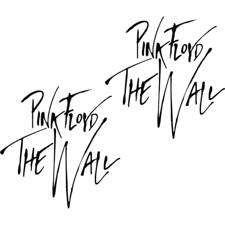 Pink Floyd The Wall Stickers – Rock Decals (2-Pack)