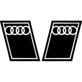Audi Sport Stickers – RS Quattro Performance Tuning Decals (2-Pack)