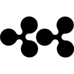 2x Ripple Logo Sticker Decal Decal Stickers - DecalsHouse