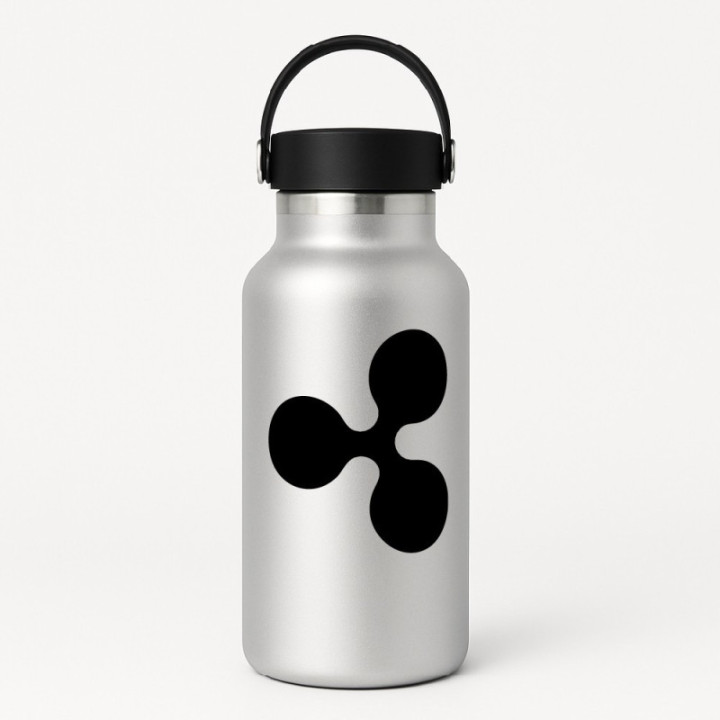 2x Ripple Logo Sticker Decal Decal Stickers - DecalsHouse
