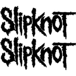 Slipknot Stickers – Heavy Metal Band Logo Decals (2-Pack)