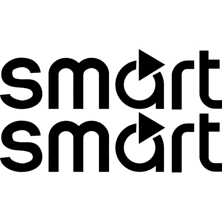2x Smart Logo Sticker Decal Decal Stickers - DecalsHouse