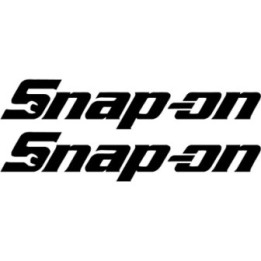 Snap-On Tools Racing Stickers – Garage Tool Box Decals (2-Pack)