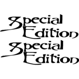 2x Special Edition Sticker Decal Decal Stickers - DecalsHouse