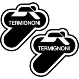 2x Termignoni Logo V1 Racing Sticker Decal Decal Stickers - DecalsHouse