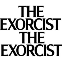 The Exorcist Stickers – Horror Film Logo Decals (2-Pack)