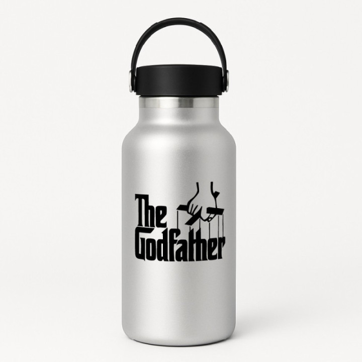 The Godfather Stickers – Mafia Film Logo Decals (2-Pack)