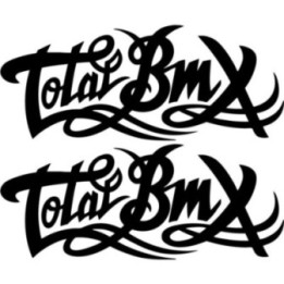2x Total Bmx Sticker Decal Decal Stickers - DecalsHouse
