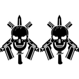 2x Tropa Elite Sticker Decal Decal Stickers - DecalsHouse