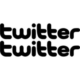 2x Twitter Logo Sticker Decal Decal Stickers - DecalsHouse