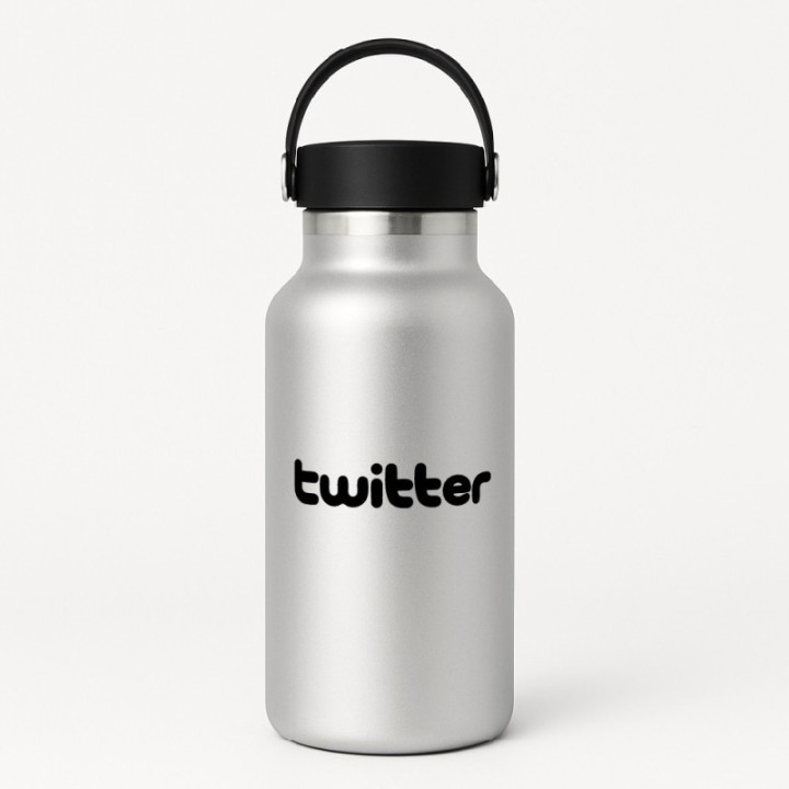 2x Twitter Logo Sticker Decal Decal Stickers - DecalsHouse
